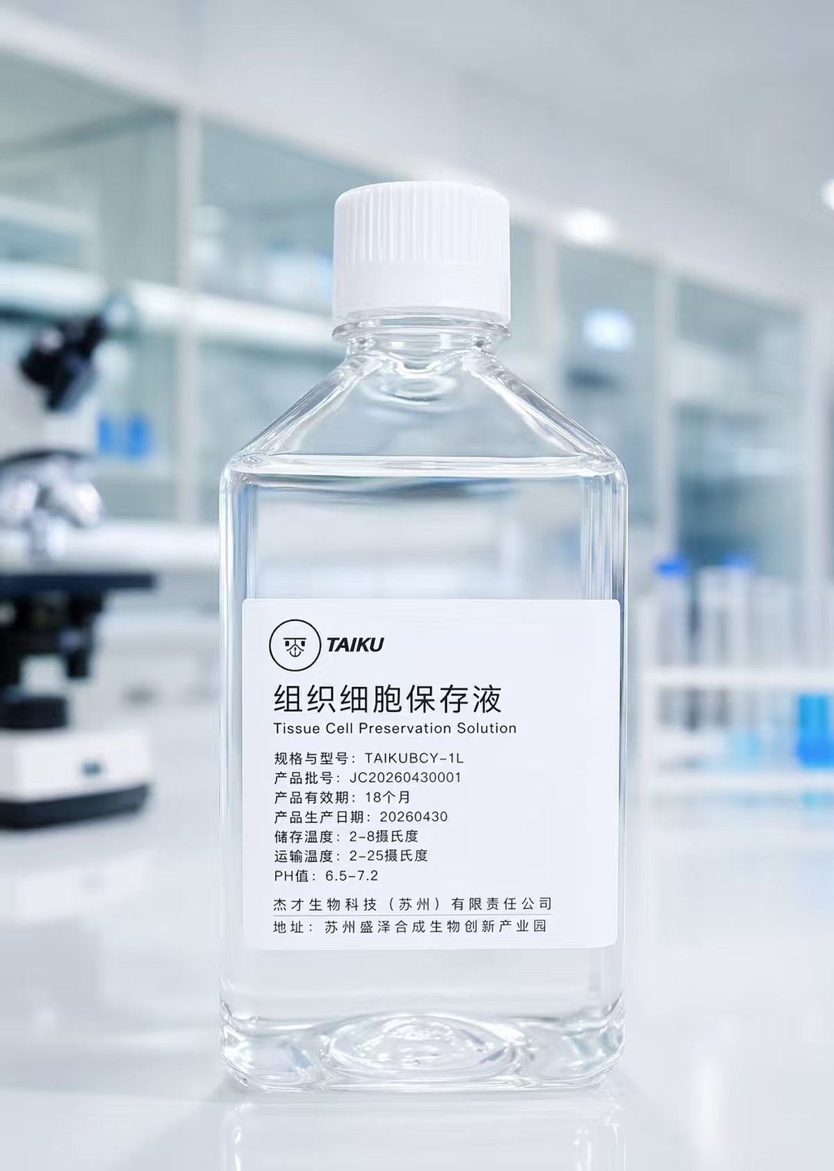 TAIKU 汰酷 组织细胞保存液